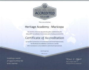 heritage-academy-maricopa_ADVANCED_ED-ACCREDIDATION